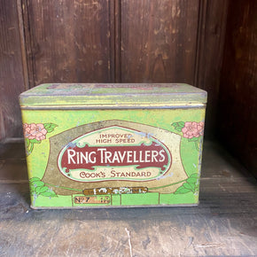 Vintage Ring Travellers Tin