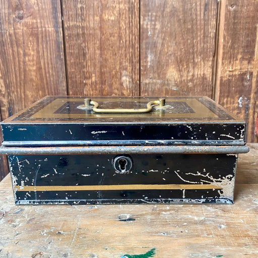 Antique Victorian Cash Tin