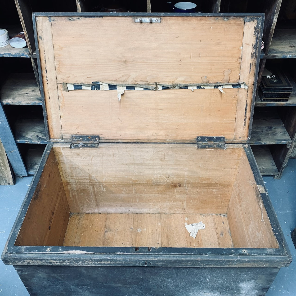 Victorian Pine Carpenters Chest