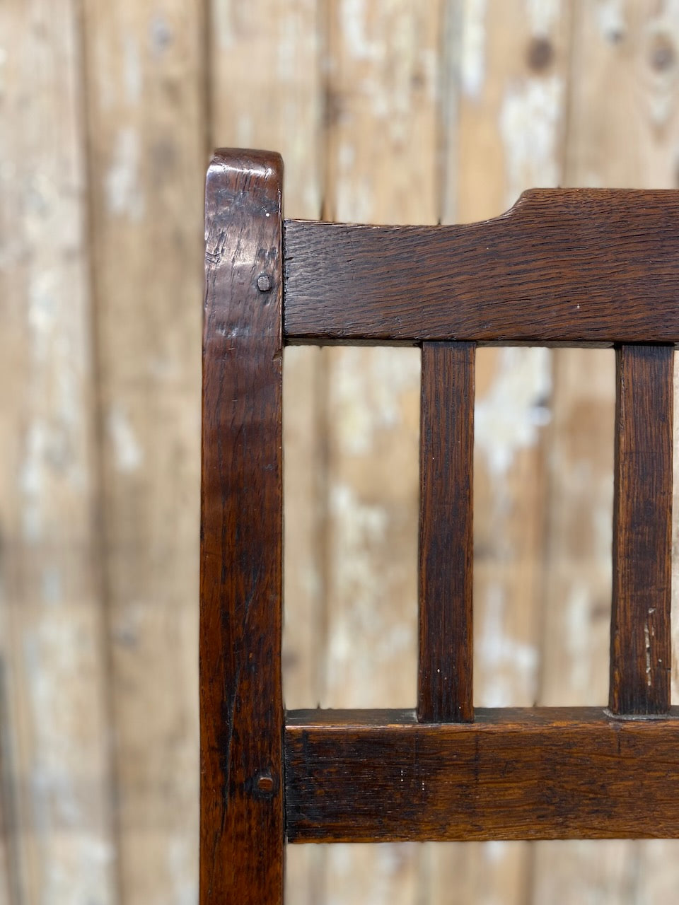 Pair Of 18th Century Country House Oak Chairs