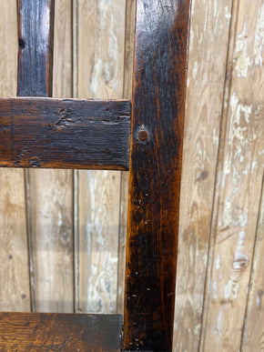 Pair Of 18th Century Country House Oak Chairs