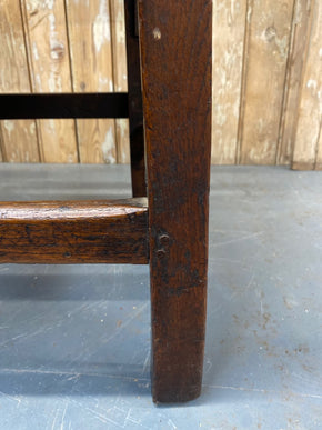 Pair Of 18th Century Country House Oak Chairs