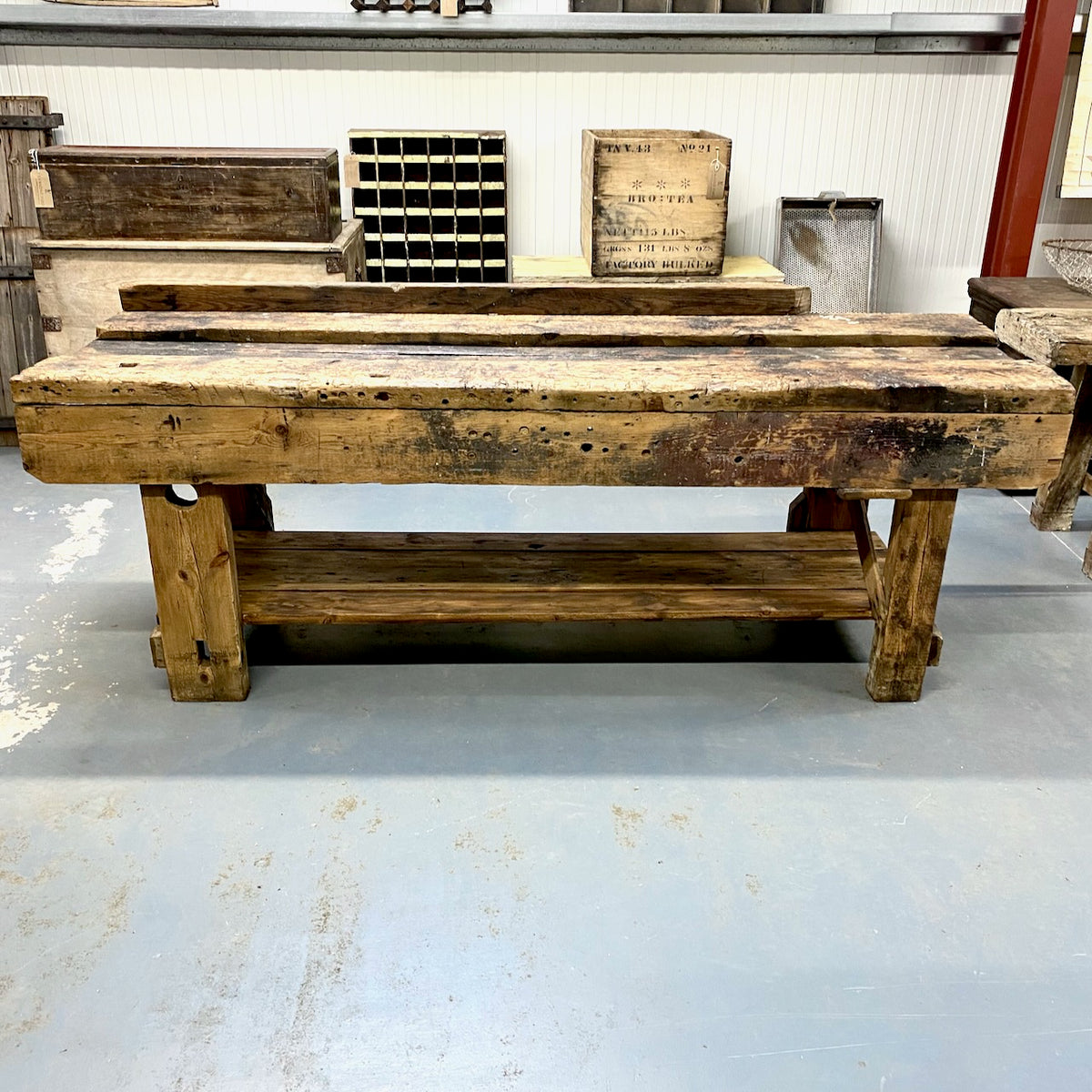 Rustic Wheelwrights Workbench — Lawson's Yard LTD