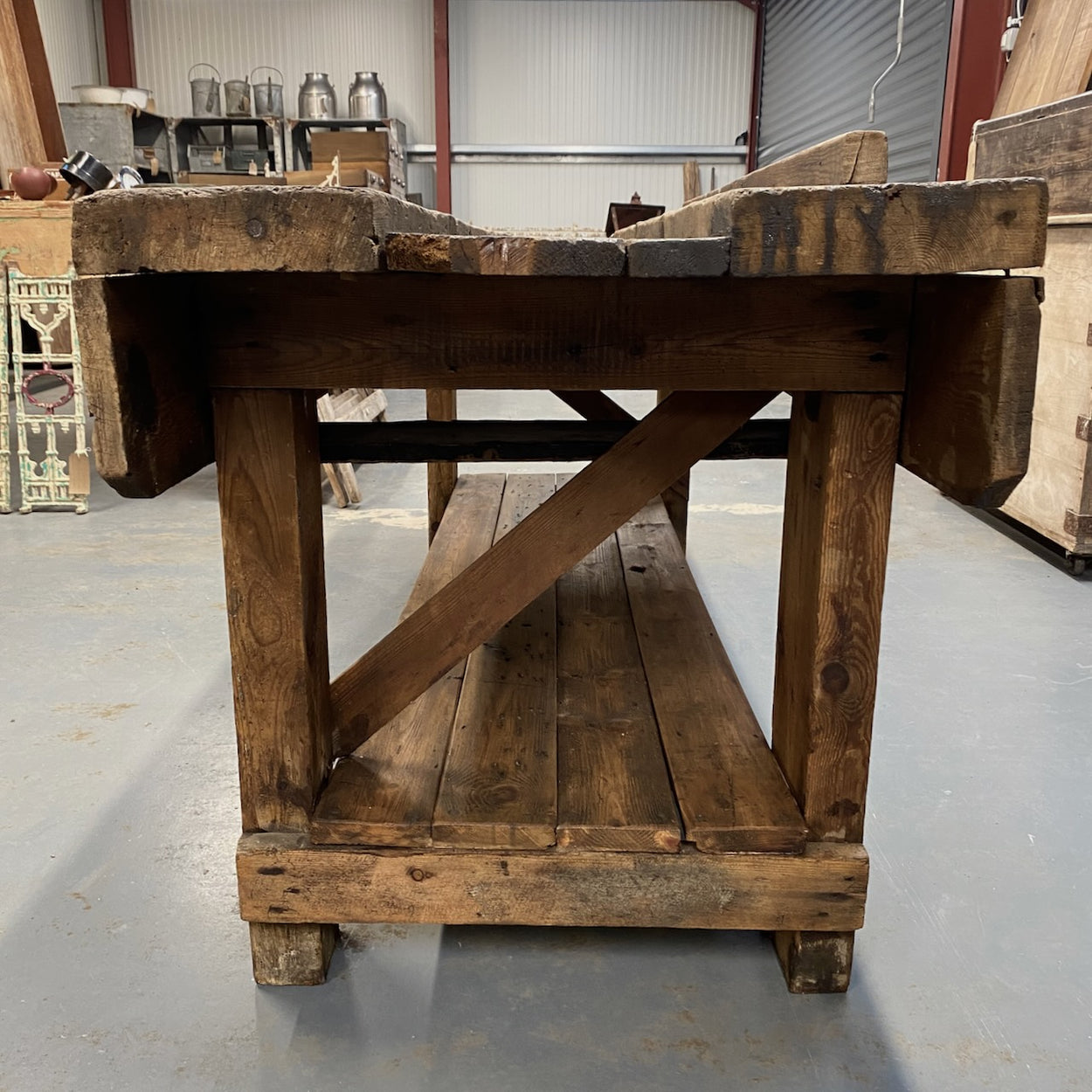 Rustic Wheelwrights Workbench — Lawson's Yard LTD