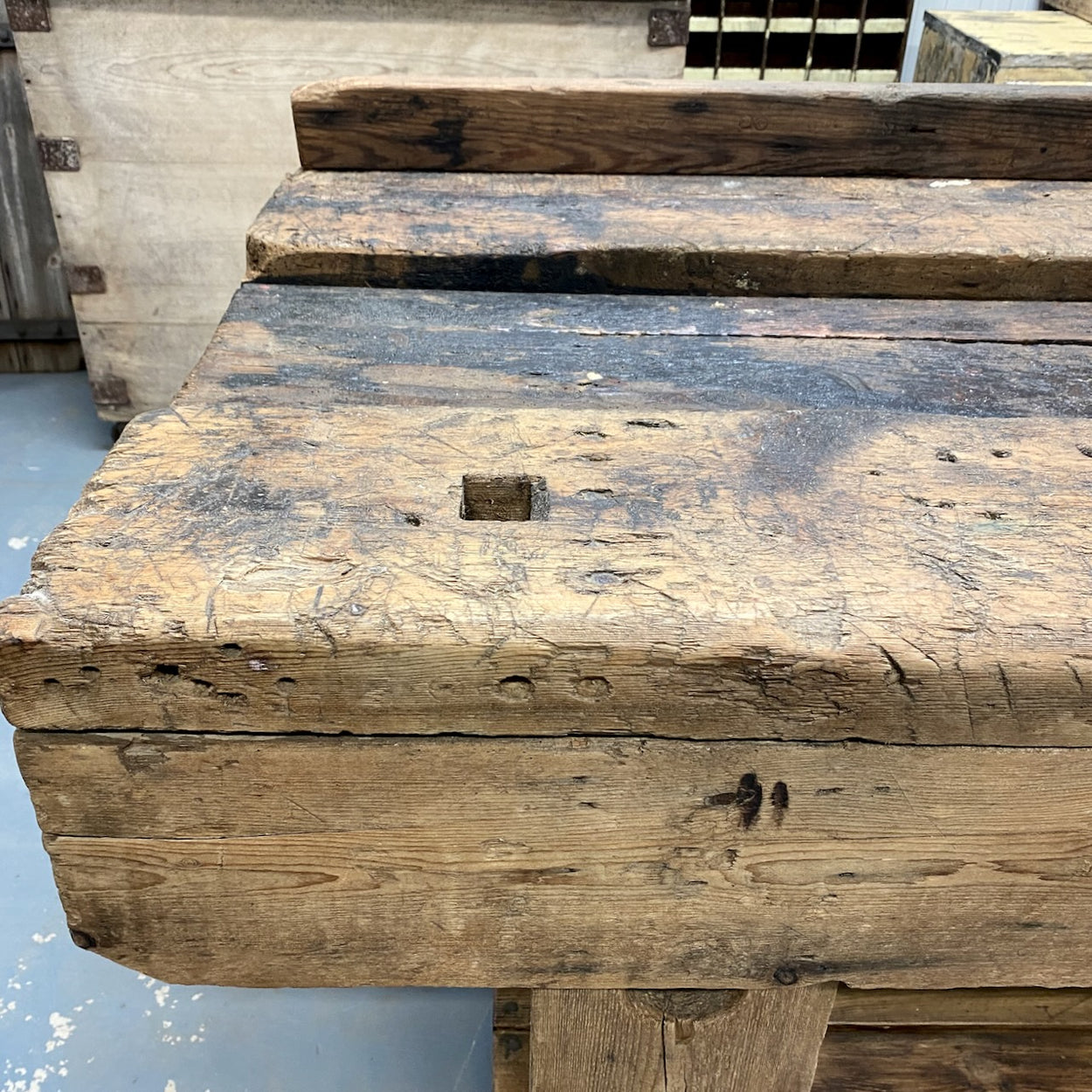 Rustic Wheelwrights Workbench — Lawson's Yard LTD