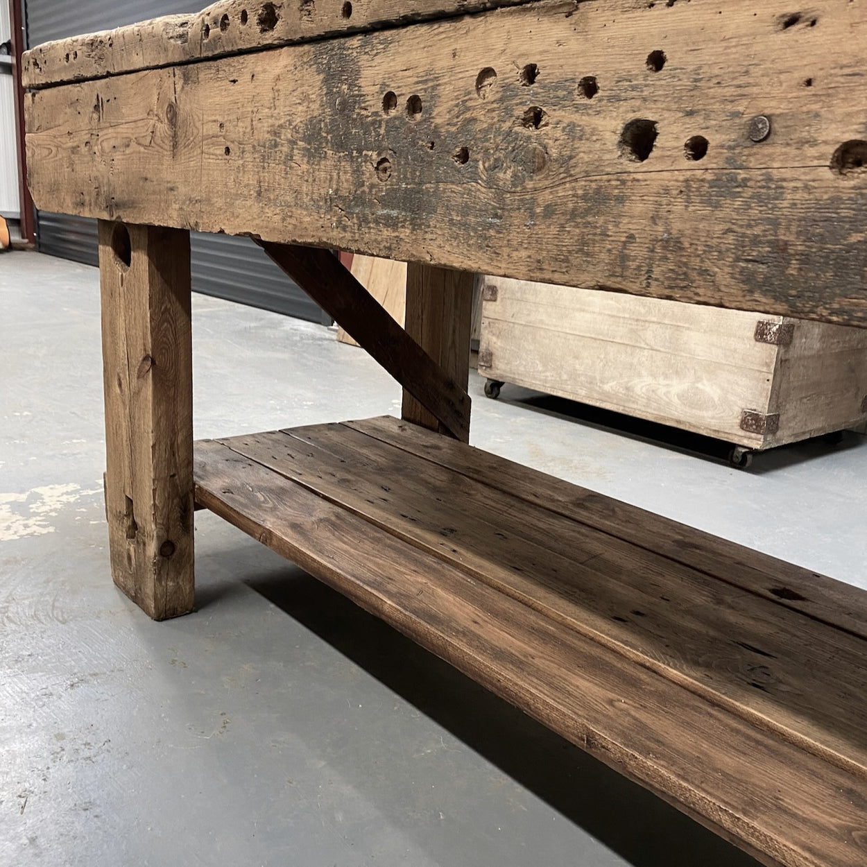 Rustic Wheelwrights Workbench — Lawson's Yard LTD
