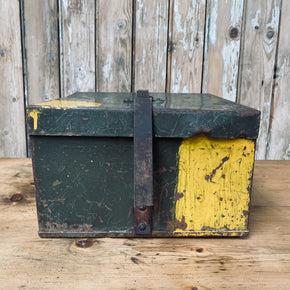 Vintage Metal Army Boxes