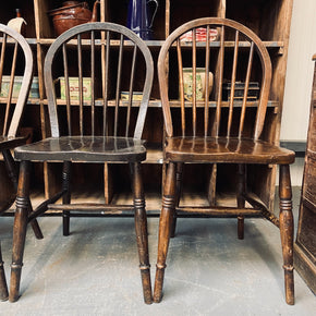 Vintage Ercol Windsor Chairs - Set of Four
