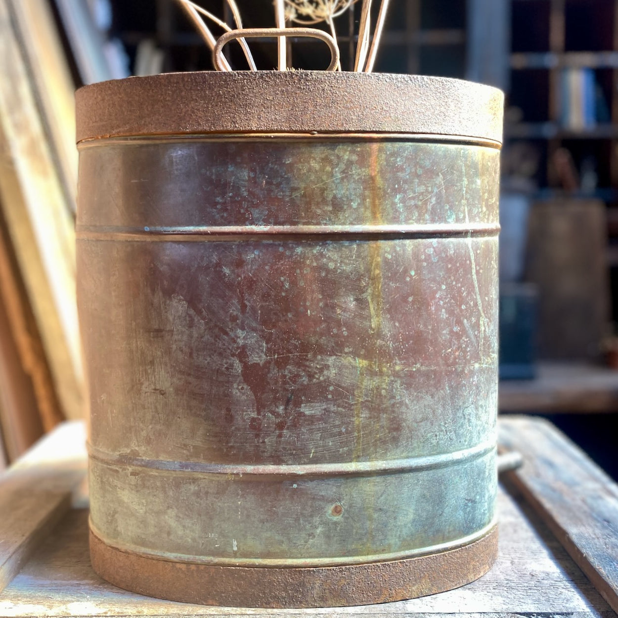 French Copper Back Pack Sprayer