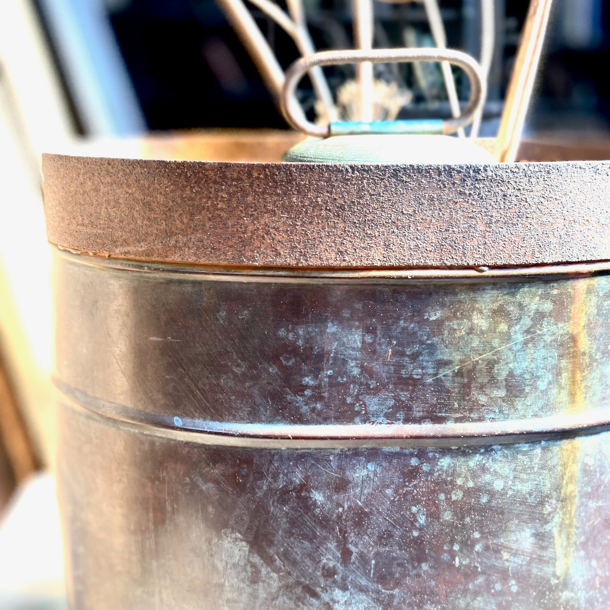 French Copper Back Pack Sprayer