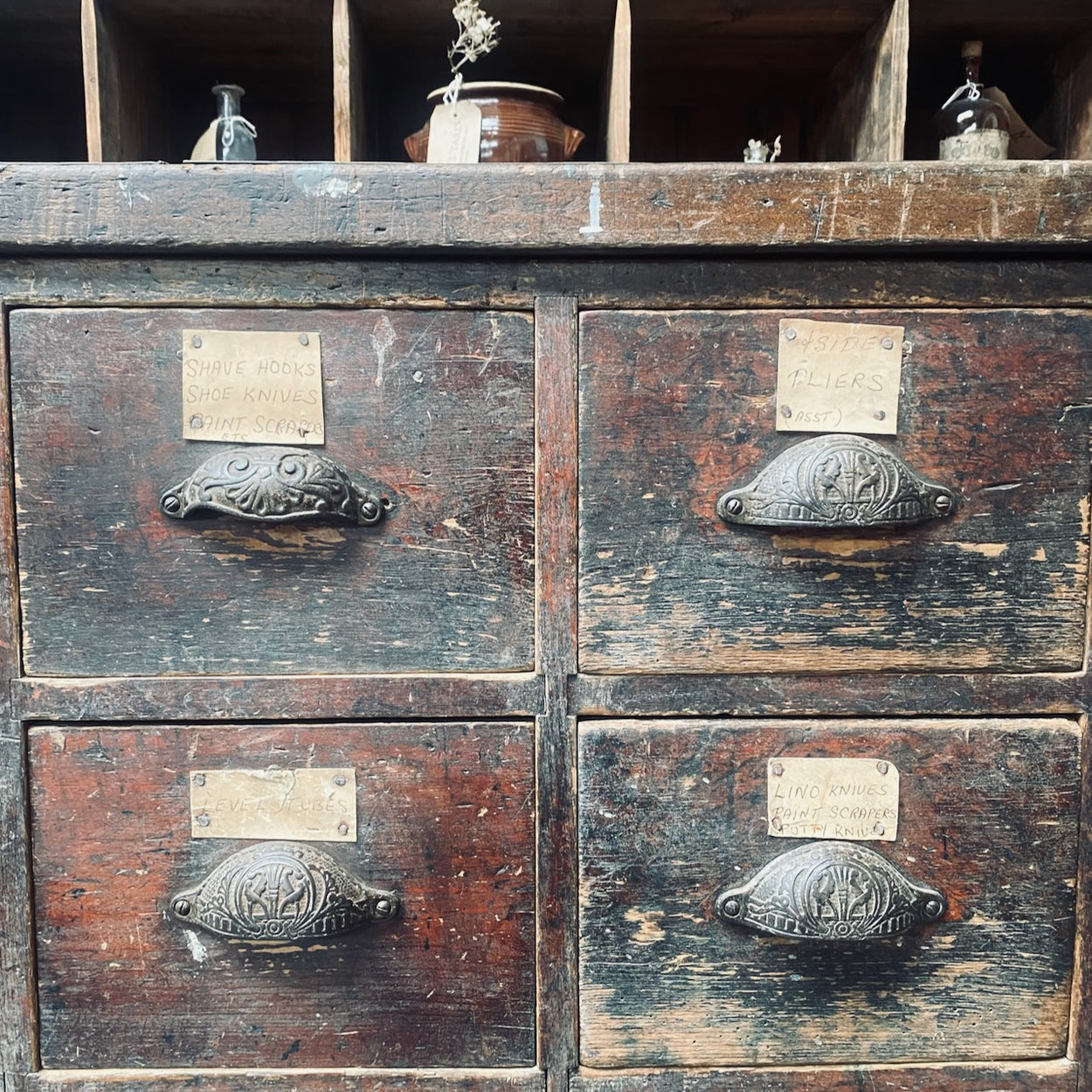 Victorian Ironmongers Shop counter Circa 1890–1910