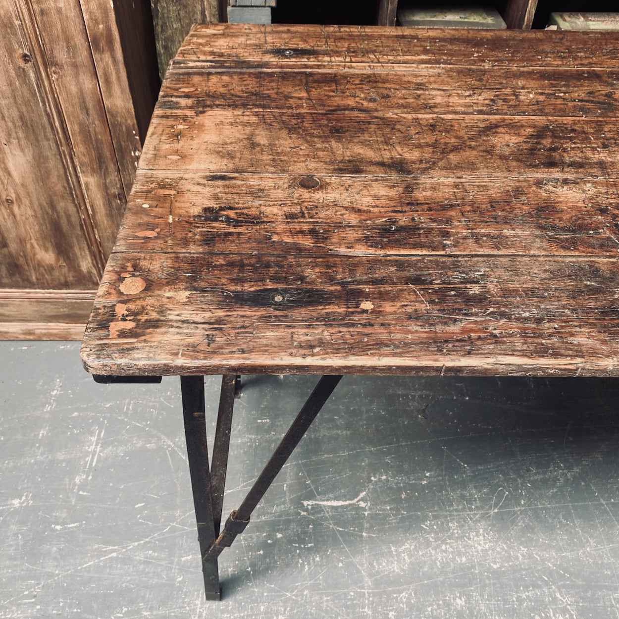 Vintage Trestle Table