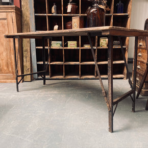 Vintage Trestle Table