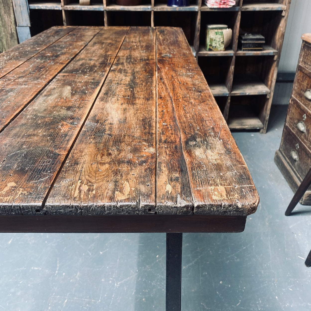 Vintage Trestle Table