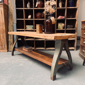 Industrial Reclaimed Timber Coffee Table