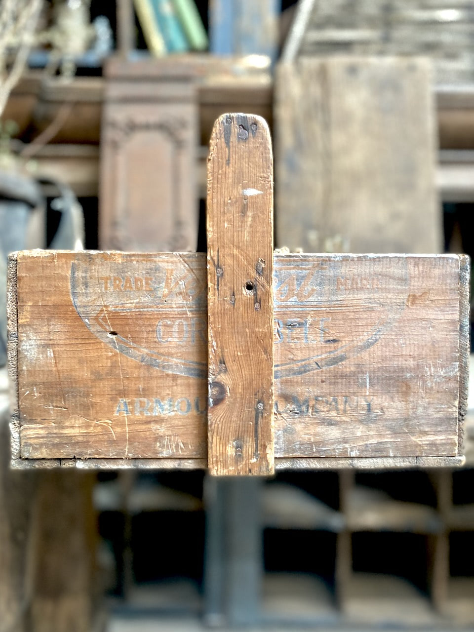 Rustic Vintage Wooden Box