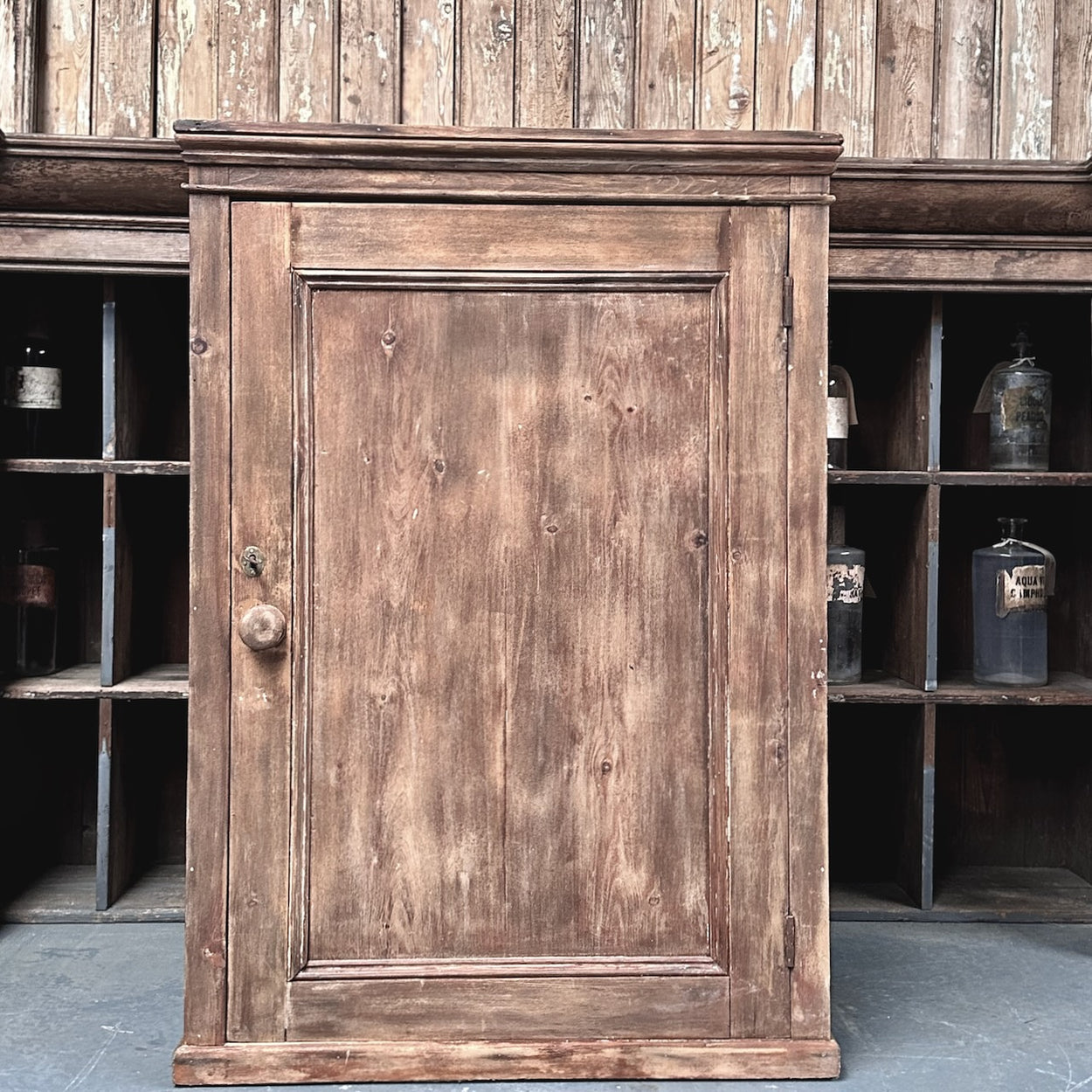 Mid 19th Century Pine Pantry Cabinet