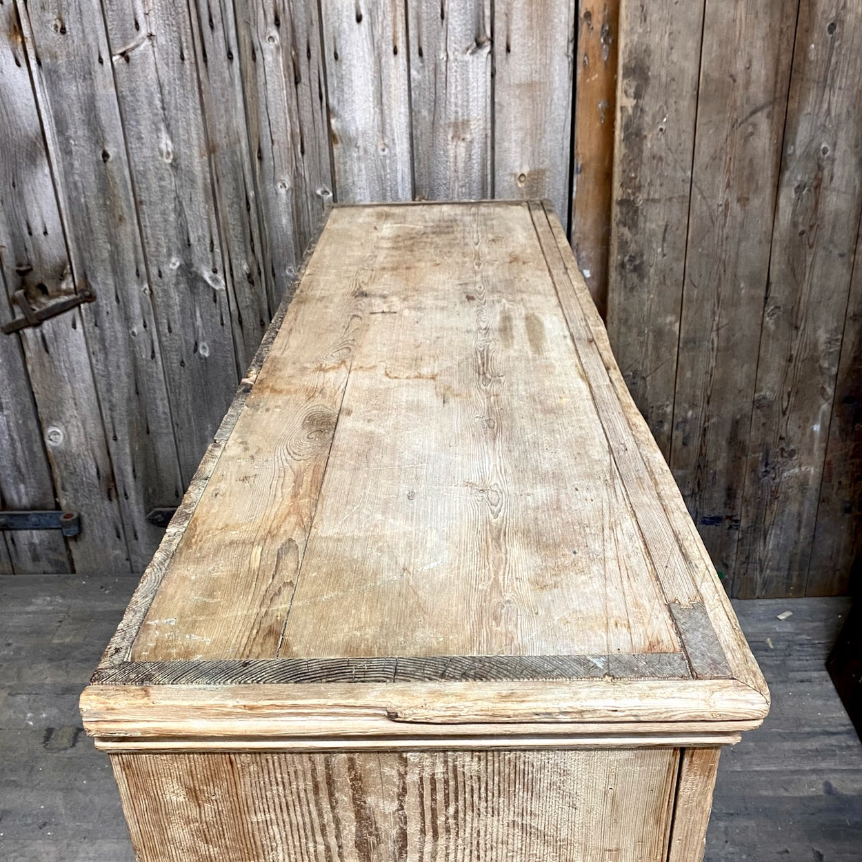 Antique Pine Shop Counter 2