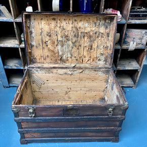 Antique Linen Trunk