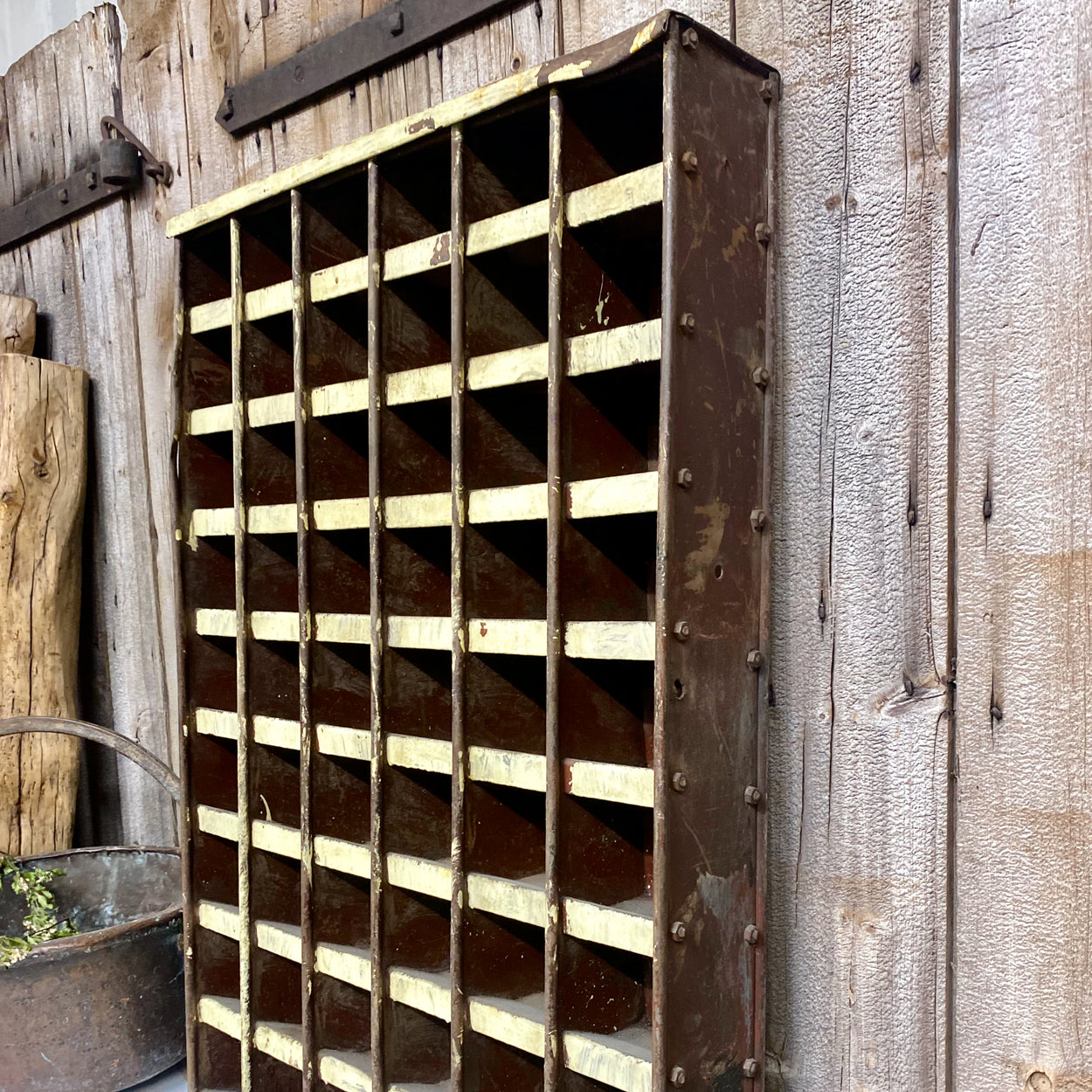 Industrial Metal Pigeon Holes