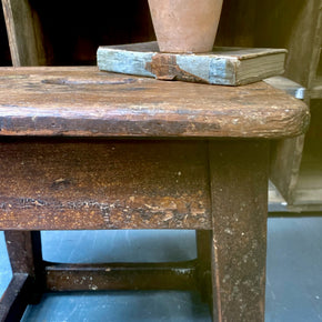 Vintage Pine Stool