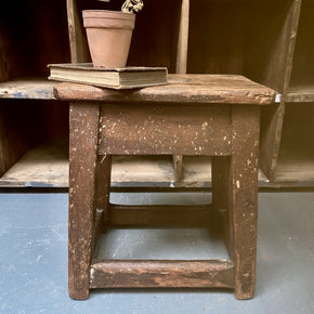 Vintage Pine Stool