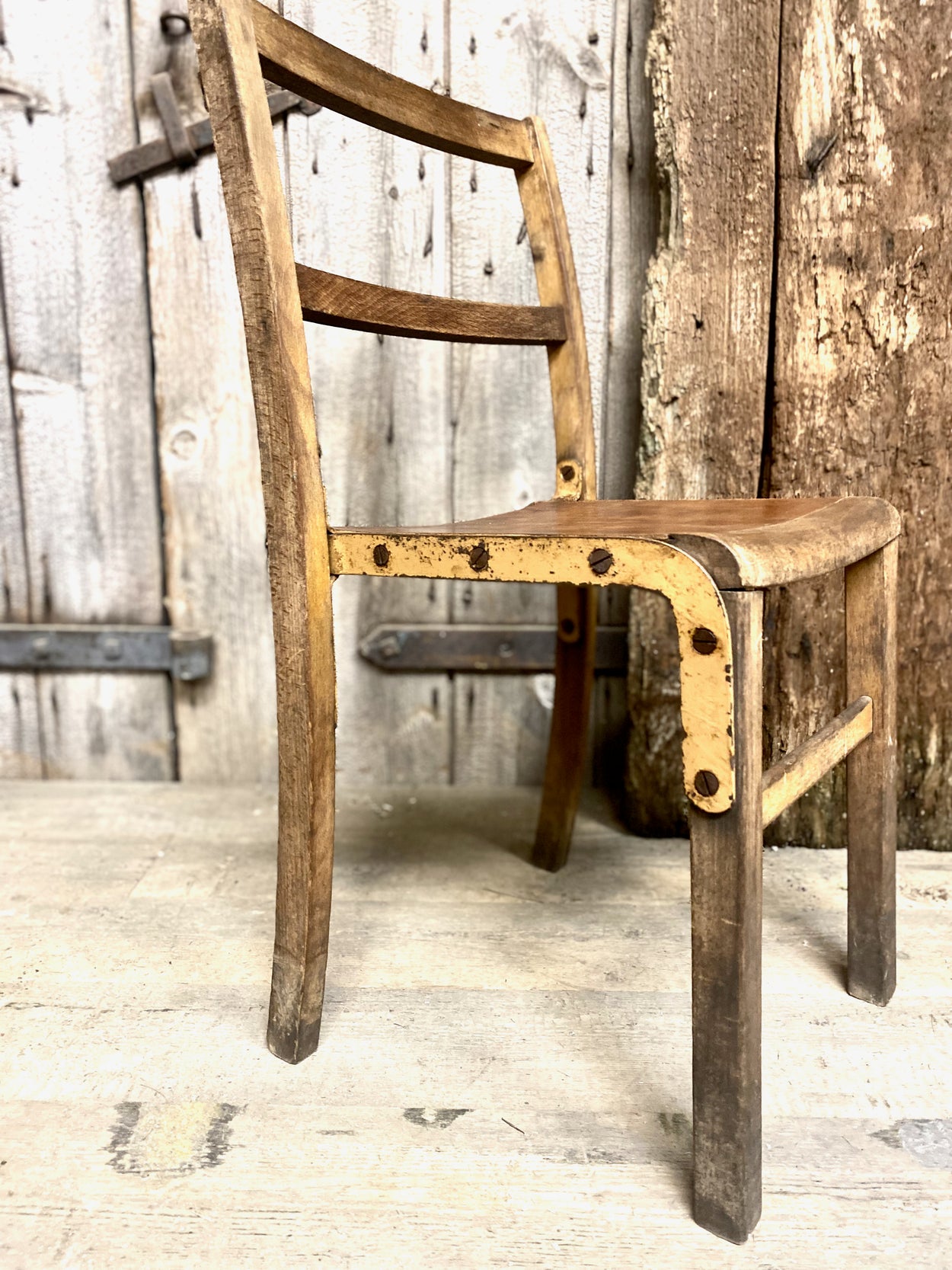 Reclaimed Vintage School Chairs