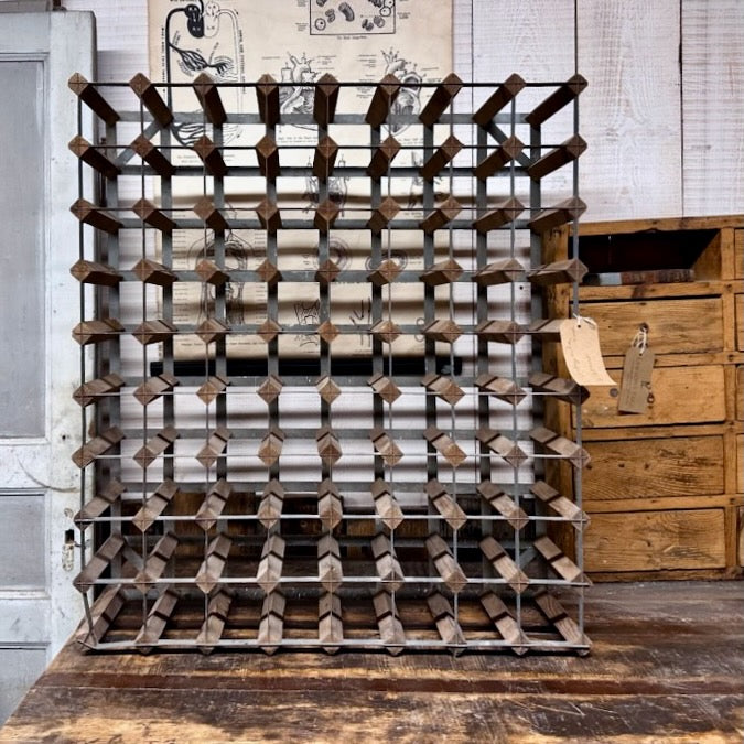 Vintage Rustic Wine Rack — Lawson's Yard LTD
