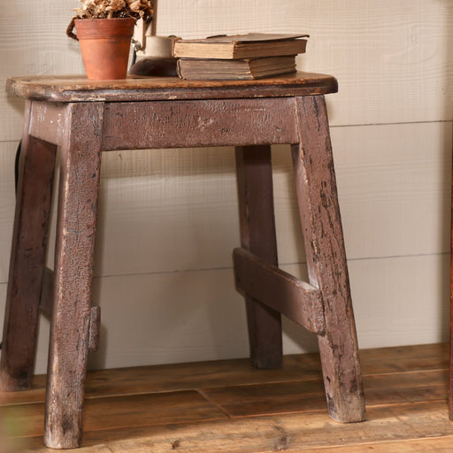 Antique Pine Stool