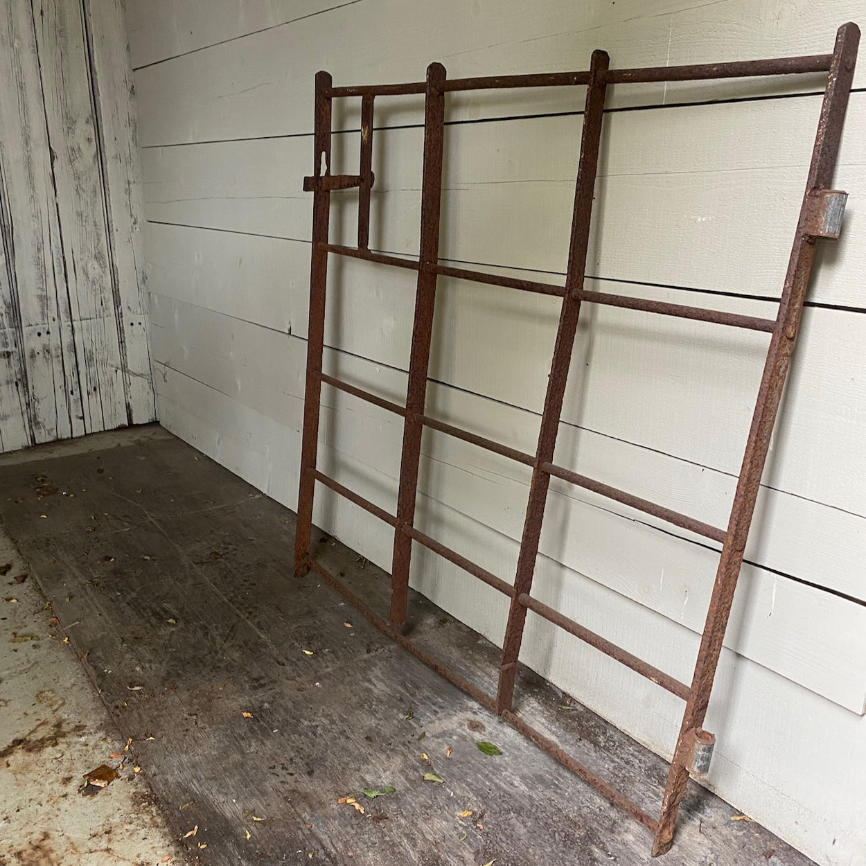 Rustic Wrought Iron Estate Gate
