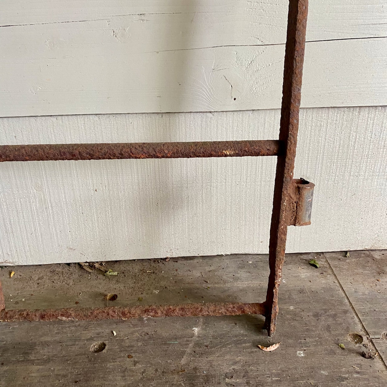 Rustic Wrought Iron Estate Gate