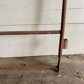 Rustic Wrought Iron Estate Gate