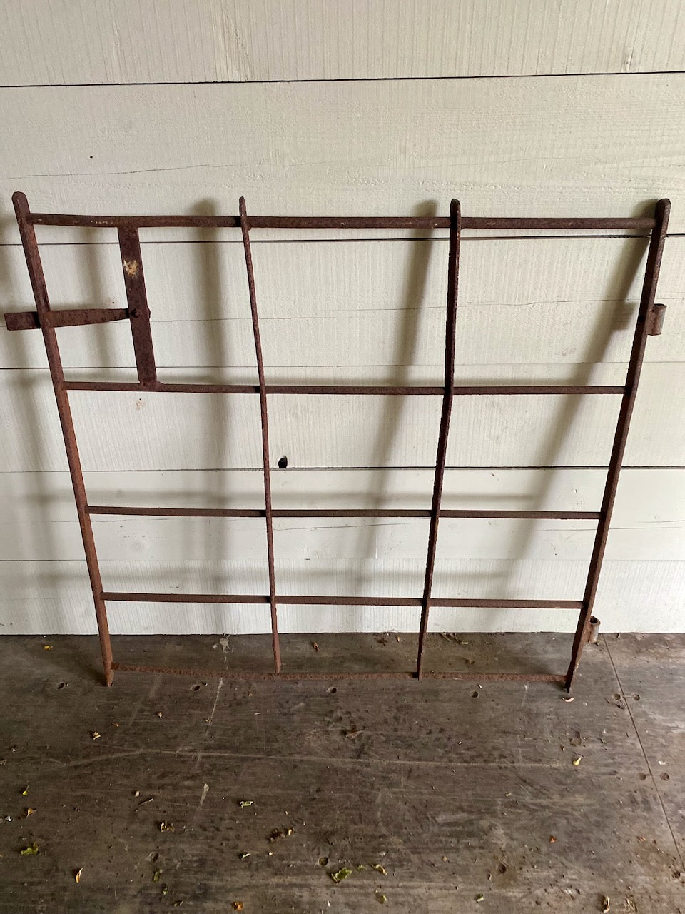 Rustic Wrought Iron Estate Gate