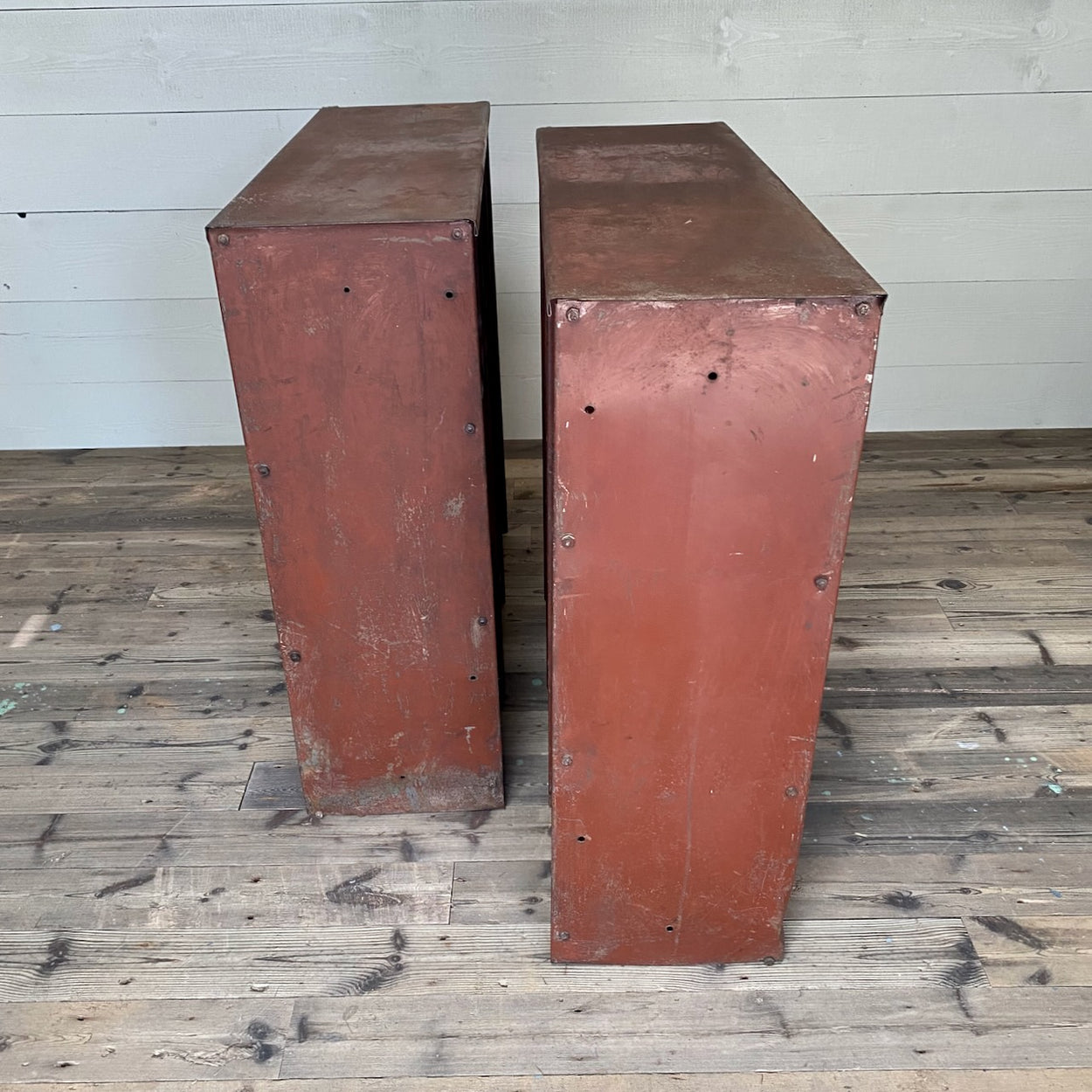Vintage Factory Metal Pigeon Holes