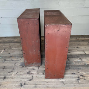 Vintage Factory Metal Pigeon Holes