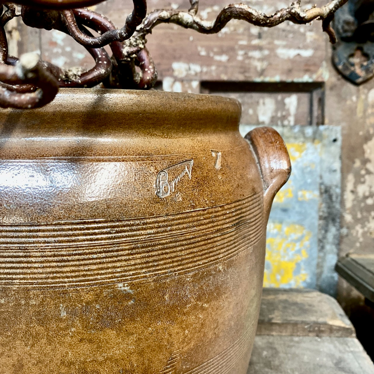 Large French Bonny Confit Pot