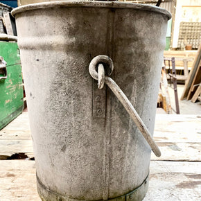 Tall Galvanised Container