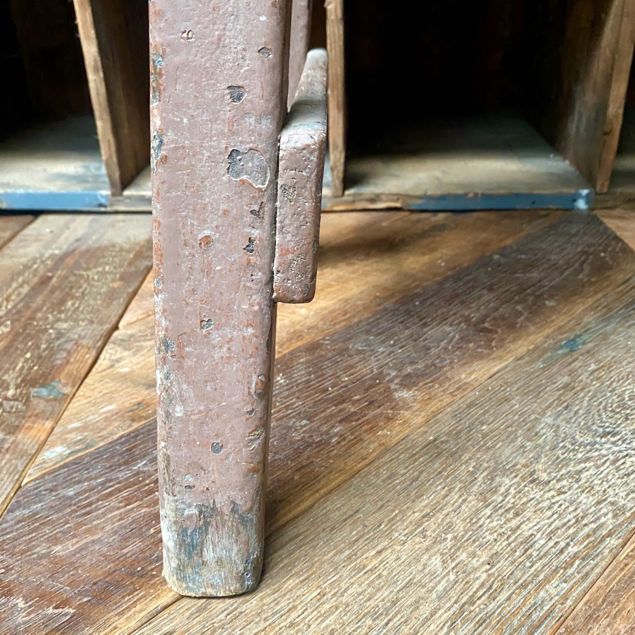 Antique Pine Stool