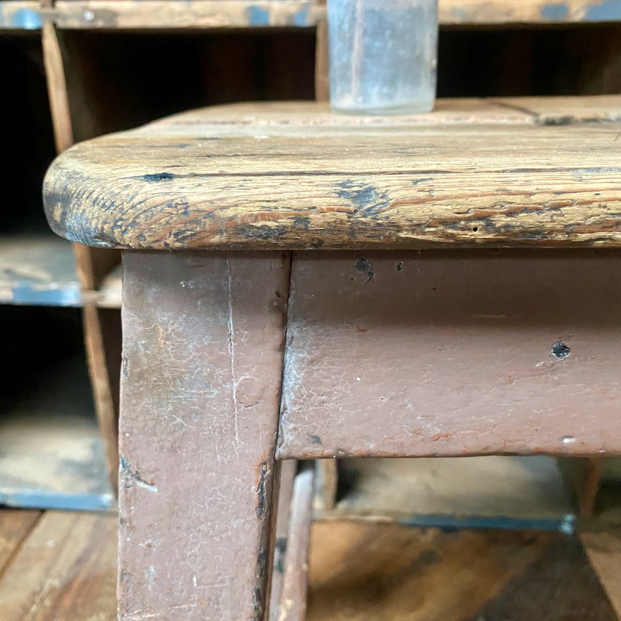 Antique Pine Stool