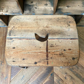 Antique Pine Stool