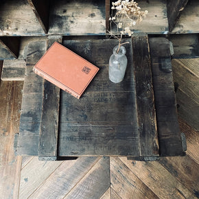 Vintage Pine Military Storage Crate With Twin Rope Handles