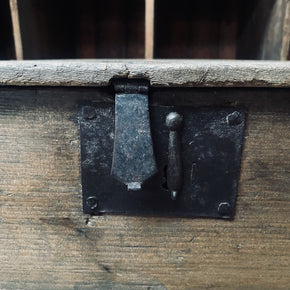 Antique Wooden Storage Chest