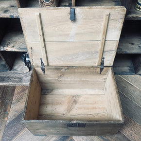 Antique Wooden Storage Chest