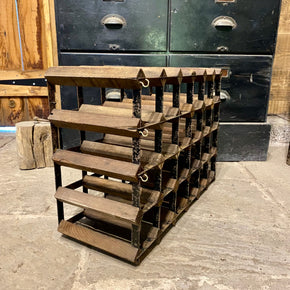 Vintage Rustic Wine Rack 4