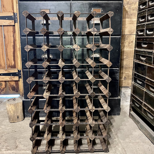 Vintage Rustic Wine Rack 8