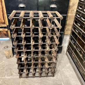 Vintage Rustic Wine Rack 8