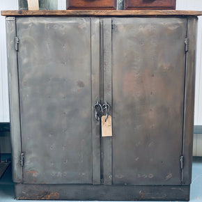 Industrial Metal Cupboard