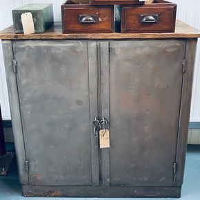 Industrial Metal Cupboard