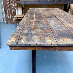 Vintage Trestle Table