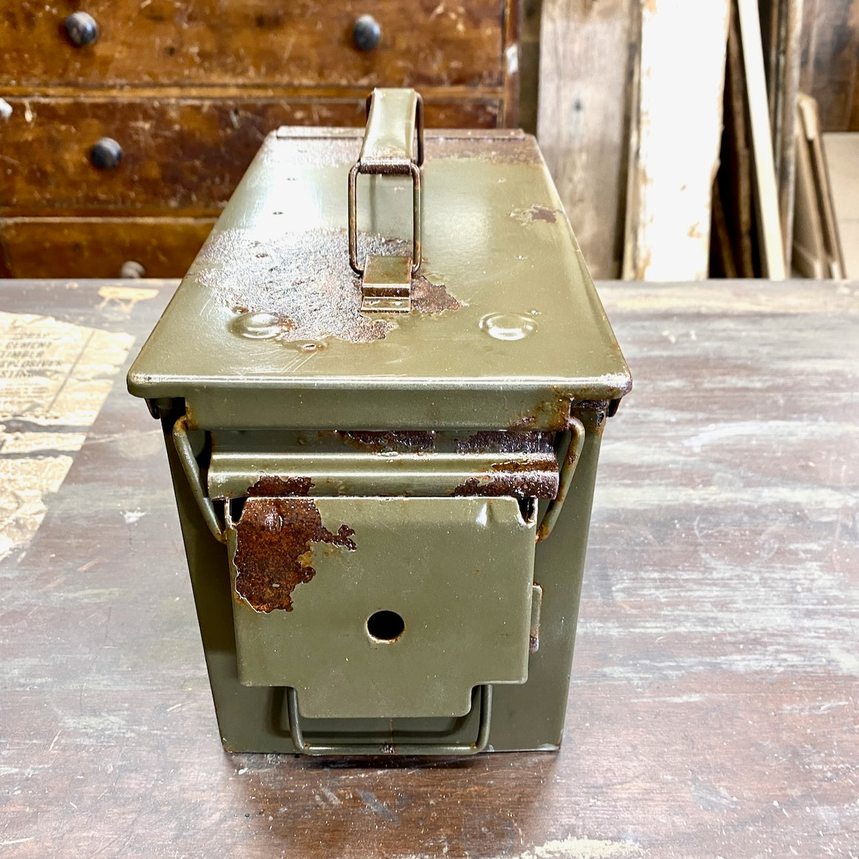 Vintage Army Boxes